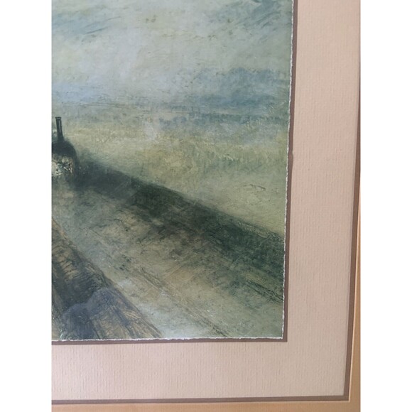 Rain, Steam and Speed, 1844 by Joseph Turner  Art printed Matted Framed - Picture 9 of 14